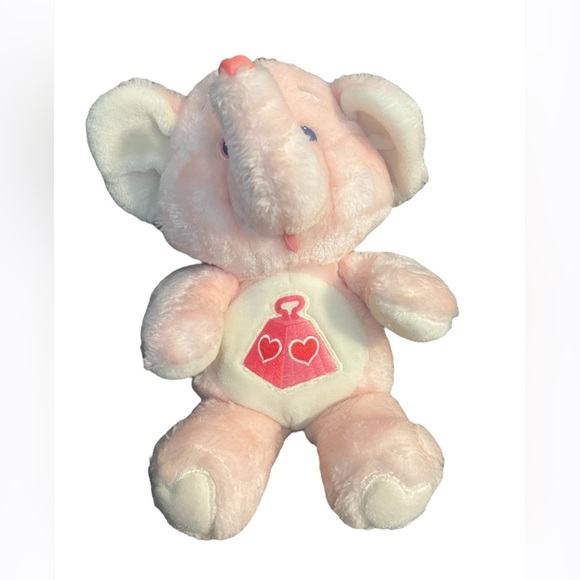 Vintage Care Bear Cousins "Lotsa Heart Elephant" 1984 Plush - Picture 1 of 9